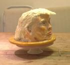 Donald Trump on kitchen table